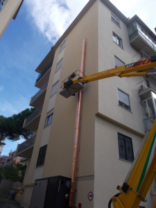 Realizzazione di canna fumaria all'interno di intervento di ecobonus